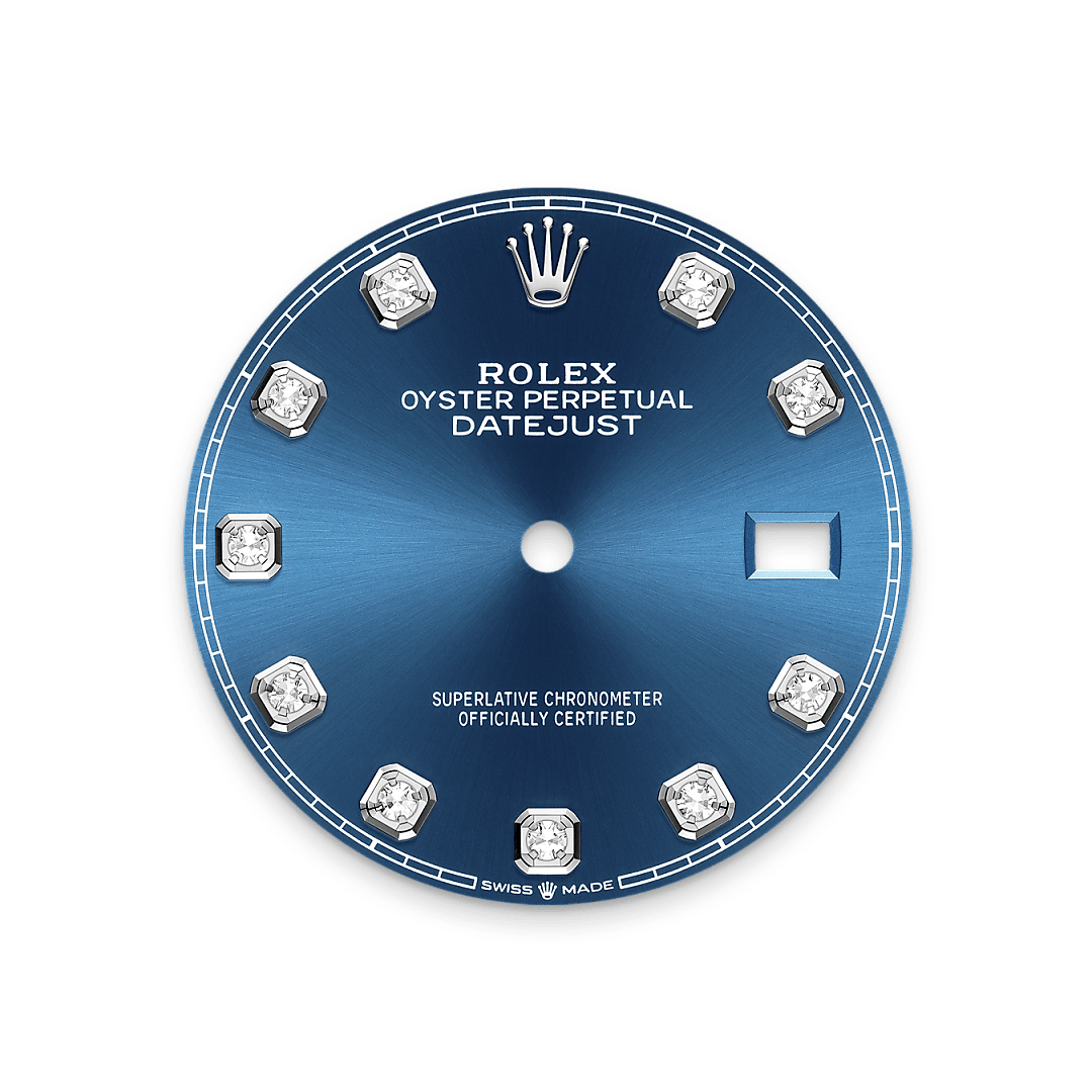 Rolex Datejust in Rolesor bianco (combinazione di acciaio Oystersteel e oro bianco), M126234-0037 - Verga 1947