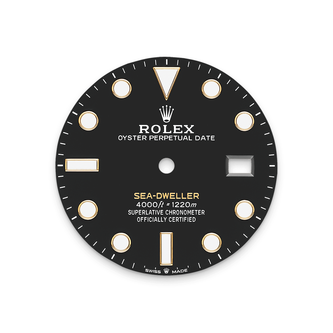 Rolex Sea-Dweller in Rolesor giallo (combinazione di acciaio Oystersteel e oro giallo), M126603-0001 - Verga 1947