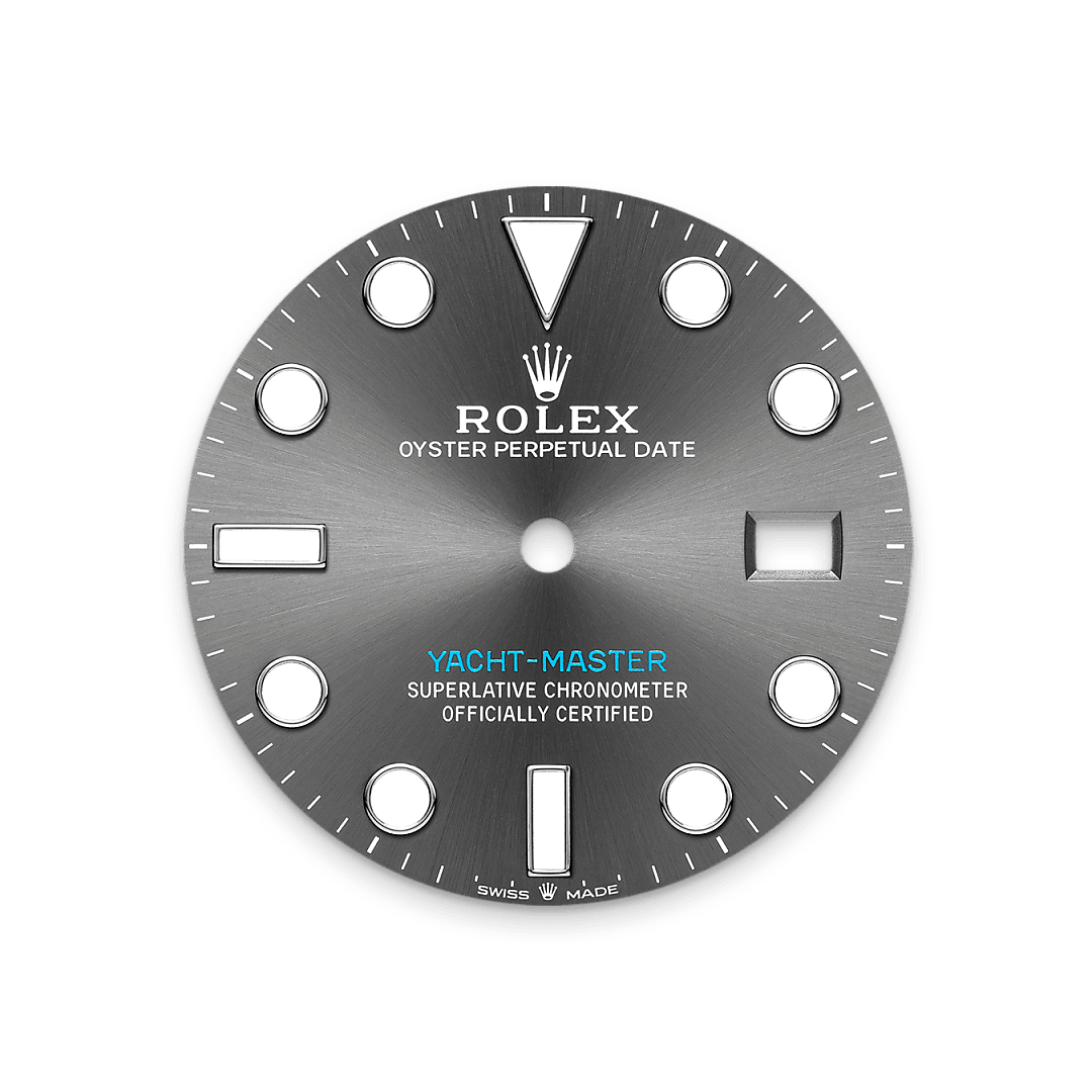 Rolex Yacht-Master in Rolesium (combinazione di acciaio Oystersteel e platino), M126622-0001 - Verga 1947