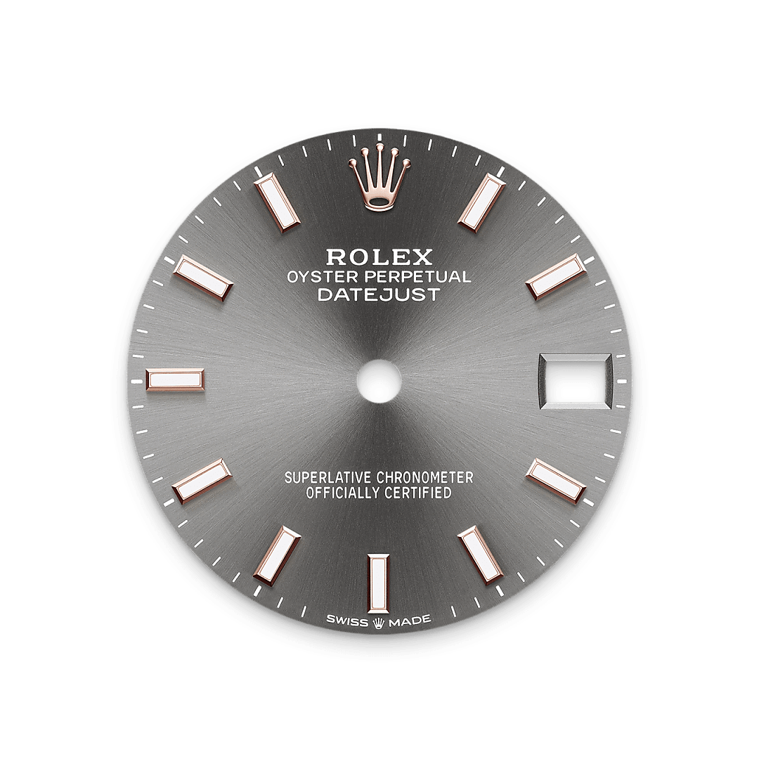 Rolex Datejust in Rolesor Everose (combinazione di acciaio Oystersteel e oro Everose), M278241-0018 - Verga 1947