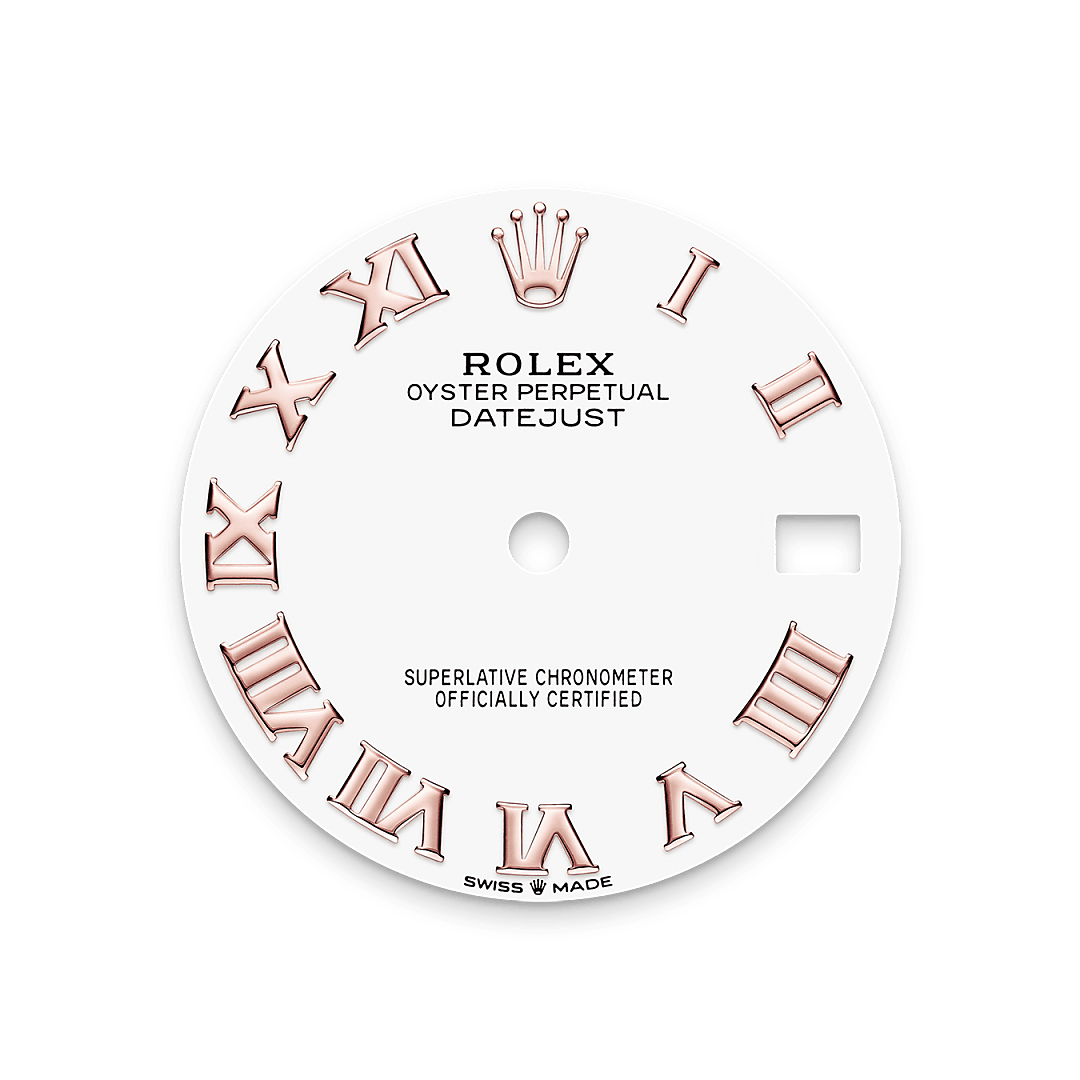 Rolex Datejust in Rolesor Everose (combinazione di acciaio Oystersteel e oro Everose), M278271-0002 - Verga 1947