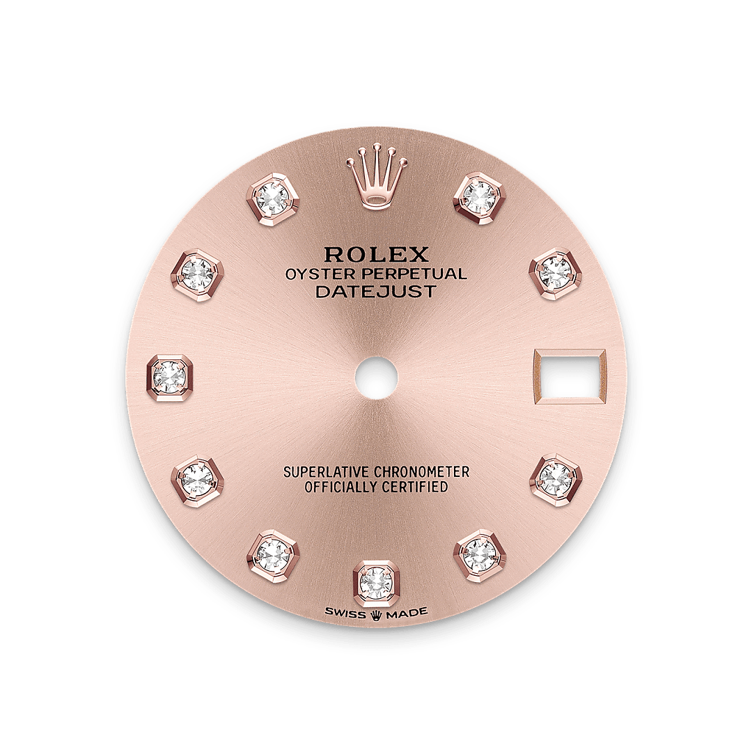 Rolex Datejust in Rolesor Everose (combinazione di acciaio Oystersteel e oro Everose), M278381RBR-0023 - Verga 1947