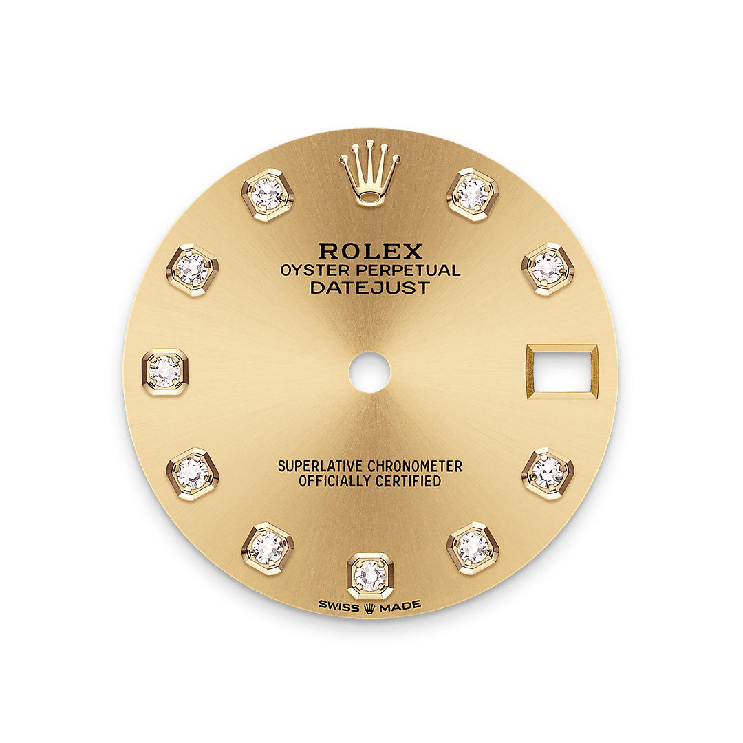 Rolex Datejust in Rolesor giallo (combinazione di acciaio Oystersteel e oro giallo), M278383RBR-0025 - Verga 1947