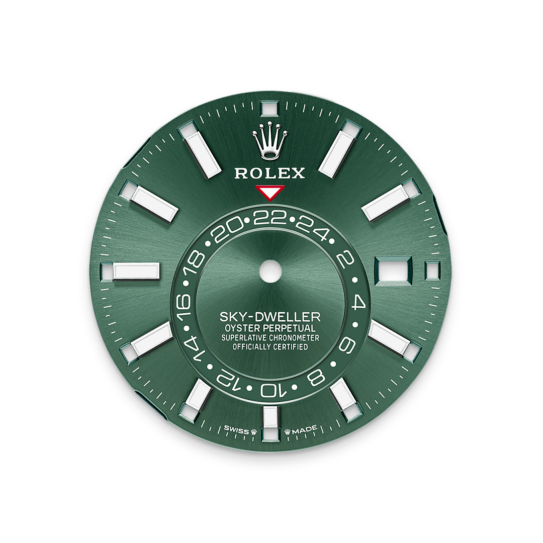 Rolex Sky-Dweller in Rolesor bianco (combinazione di acciaio Oystersteel e oro bianco), M336934-0001 - Verga 1947