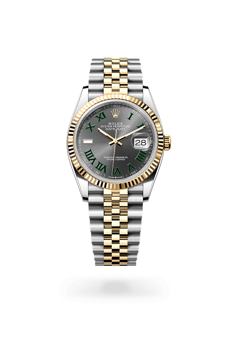 Rolex Datejust in Rolesor giallo (combinazione di acciaio Oystersteel e oro giallo), M126233-0035 - Verga 1947