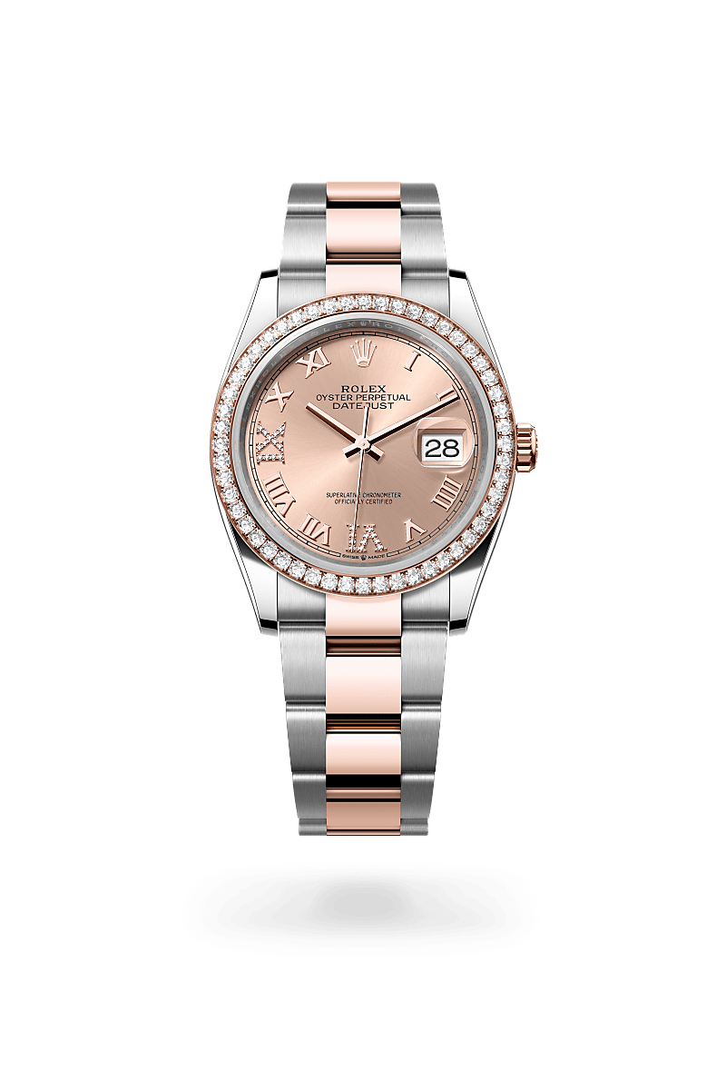 Rolex Datejust in Rolesor Everose (combinazione di acciaio Oystersteel e oro Everose), M126281RBR-0016 - Verga 1947