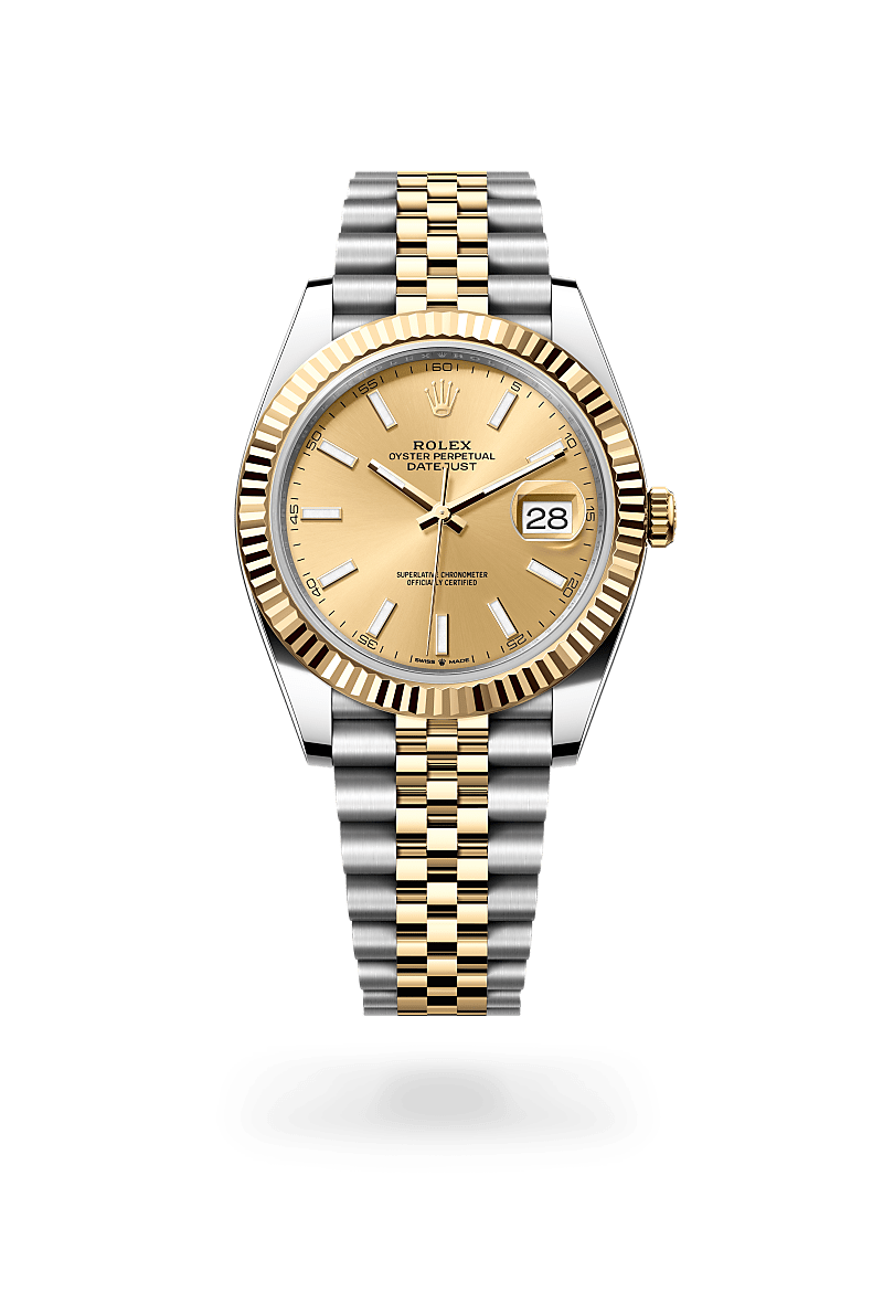 Rolex Datejust in Rolesor giallo (combinazione di acciaio Oystersteel e oro giallo), M126333-0010 - Verga 1947