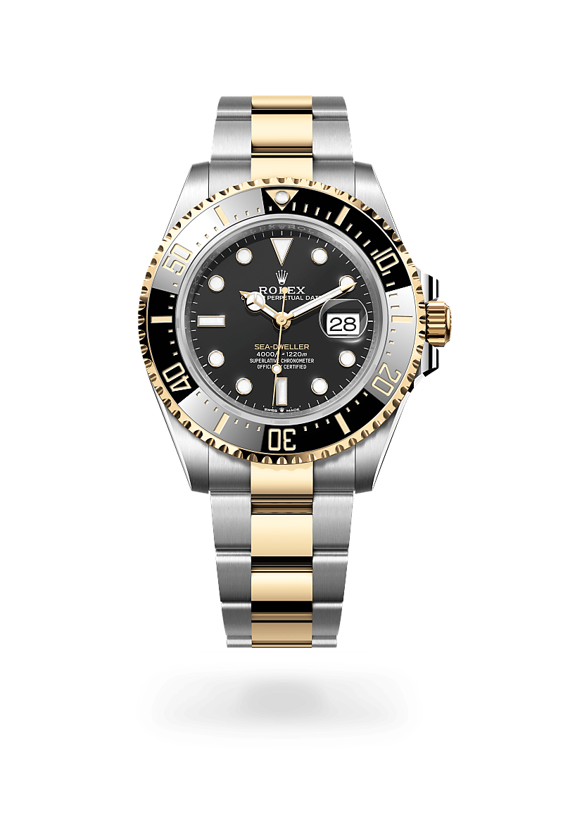 Rolex Sea-Dweller in Rolesor giallo (combinazione di acciaio Oystersteel e oro giallo), M126603-0001 - Verga 1947