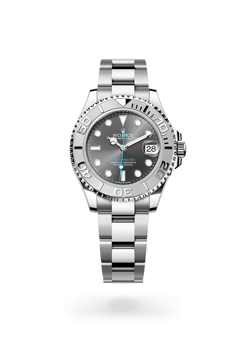 Rolex Yacht-Master in Rolesium (combinazione di acciaio Oystersteel e platino), M268622-0002 - Verga 1947