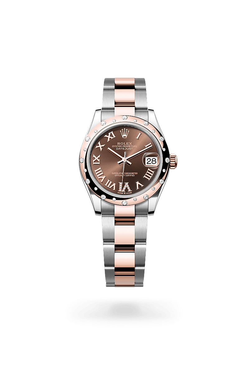 Rolex Datejust in Rolesor Everose (combinazione di acciaio Oystersteel e oro Everose), M278341RBR-0003 - Verga 1947