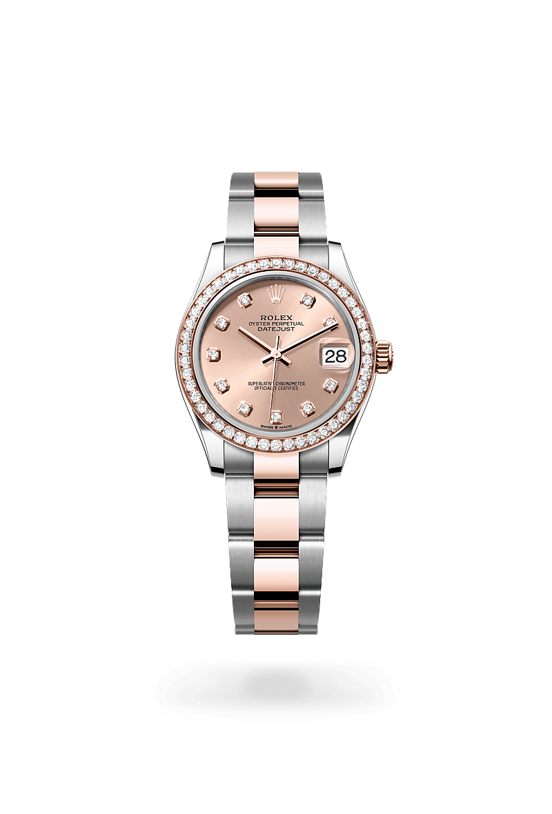 Rolex Datejust in Rolesor Everose (combinazione di acciaio Oystersteel e oro Everose), M278381RBR-0023 - Verga 1947