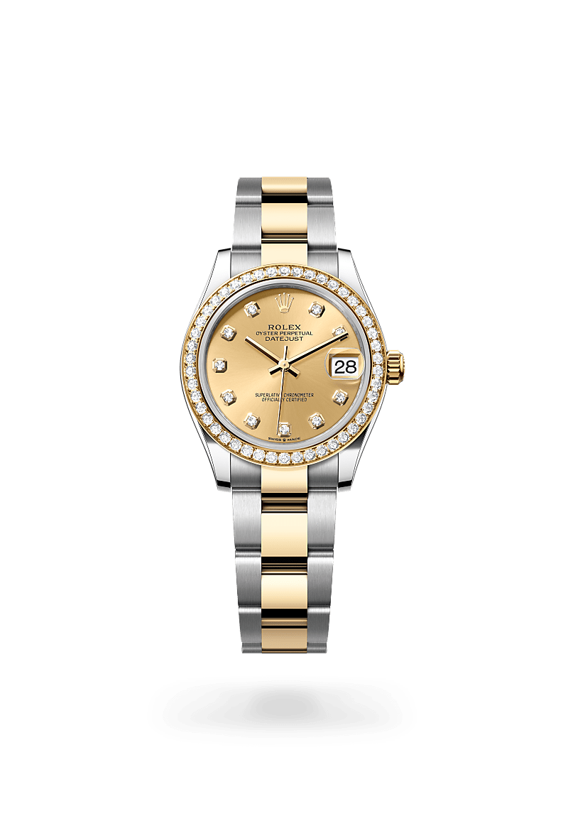 Rolex Datejust in Rolesor giallo (combinazione di acciaio Oystersteel e oro giallo), M278383RBR-0025 - Verga 1947