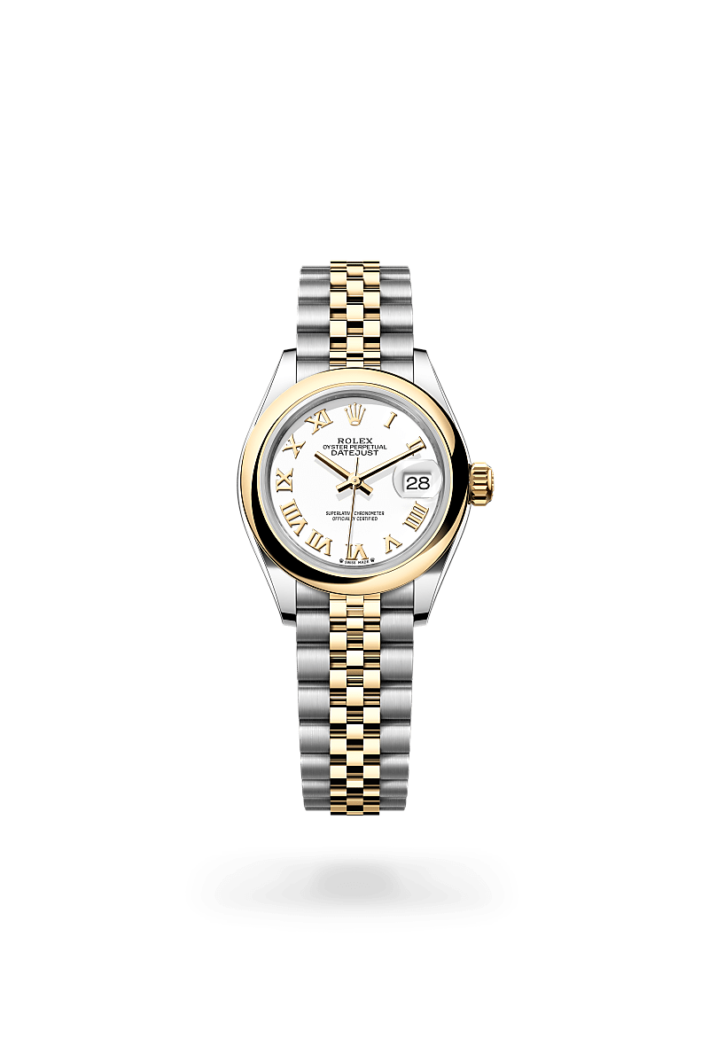 Rolex Lady-Datejust in Rolesor giallo (combinazione di acciaio Oystersteel e oro giallo), M279163-0023 - Verga 1947