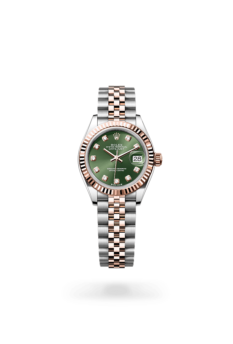 Rolex Lady-Datejust in Rolesor Everose (combinazione di acciaio Oystersteel e oro Everose), M279171-0007 - Verga 1947