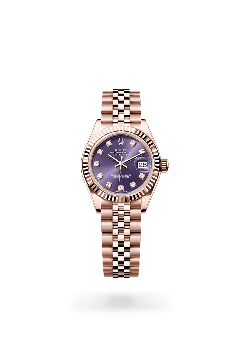 Rolex Lady-Datejust in Oro Everose 18 ct, M279175-0020 - Verga 1947